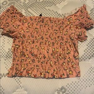 blouse flower crop top!